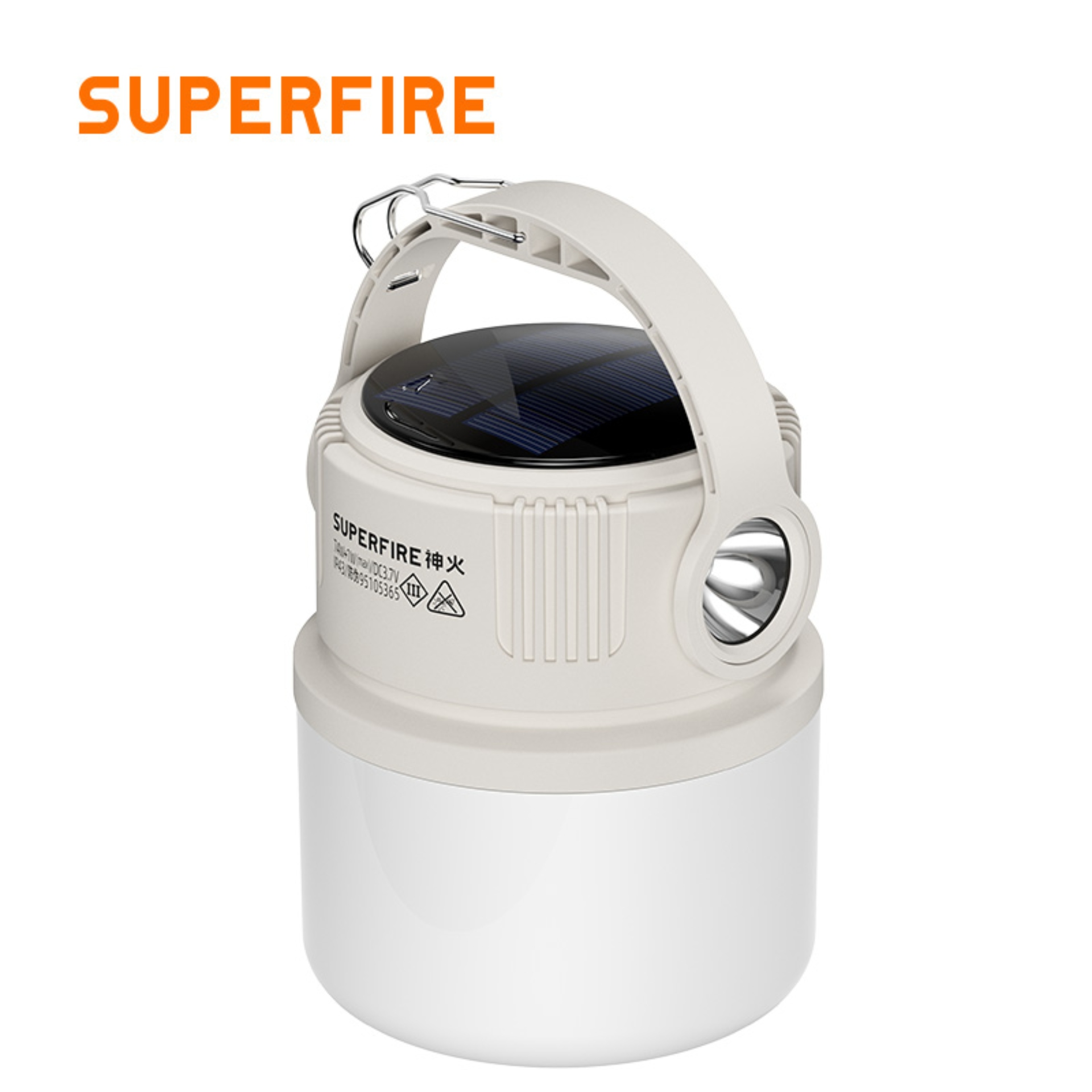 SUPERFIRE T22 Solar Charging Camping Light